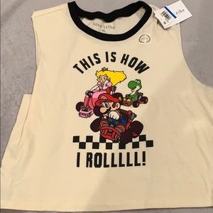 Love tribe Mario tank top shirt.